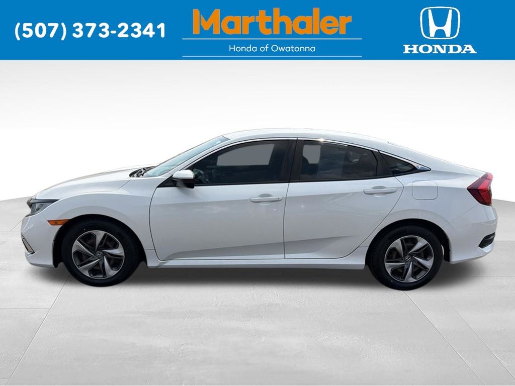 Used 2020 Honda Civic LX with VIN 19XFC2F68LE022168 for sale in Owatonna, Minnesota