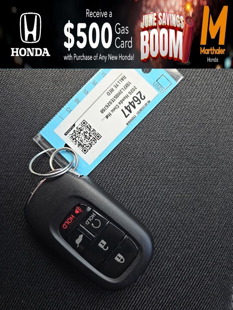 2026 Honda Civic Sport