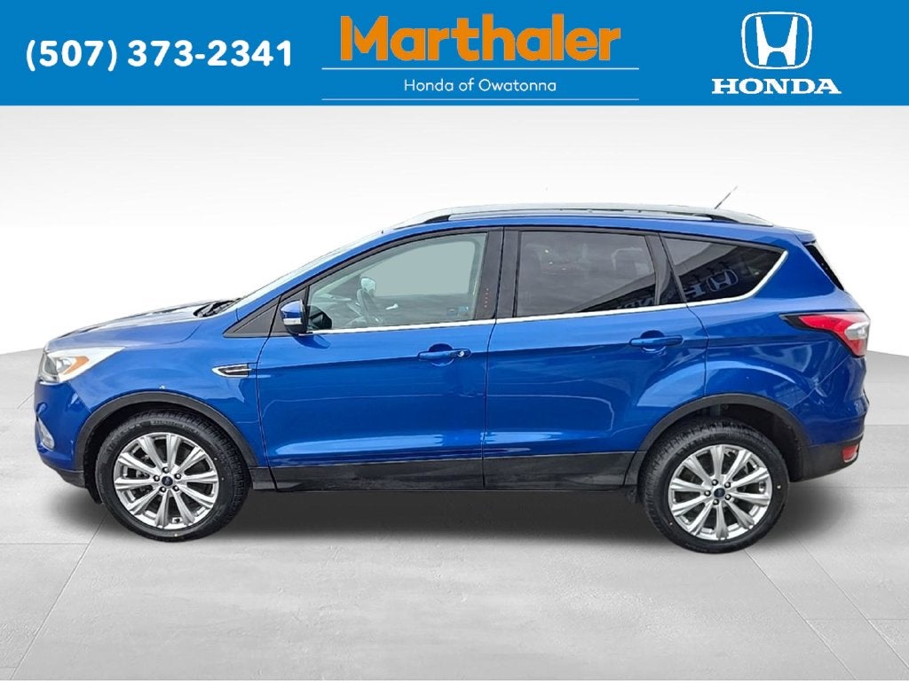 Used 2017 Ford Escape Titanium with VIN 1FMCU9J93HUD59250 for sale in Owatonna, Minnesota