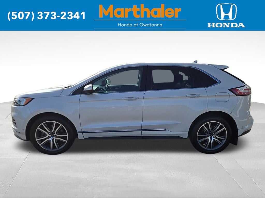 Used 2019 Ford Edge Titanium with VIN 2FMPK4K98KBB66095 for sale in Owatonna, Minnesota