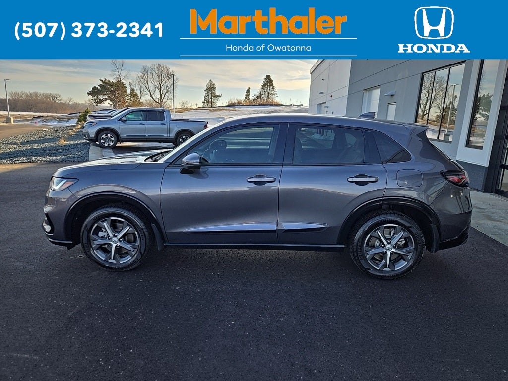 Used 2024 Honda HR-V EX-L with VIN 3CZRZ1H7XRM702786 for sale in Albert Lea, Minnesota