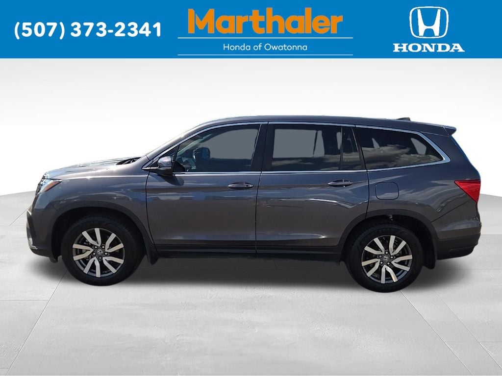 Used 2019 Honda Pilot EX-L with VIN 5FNYF6H58KB010302 for sale in Albert Lea, Minnesota