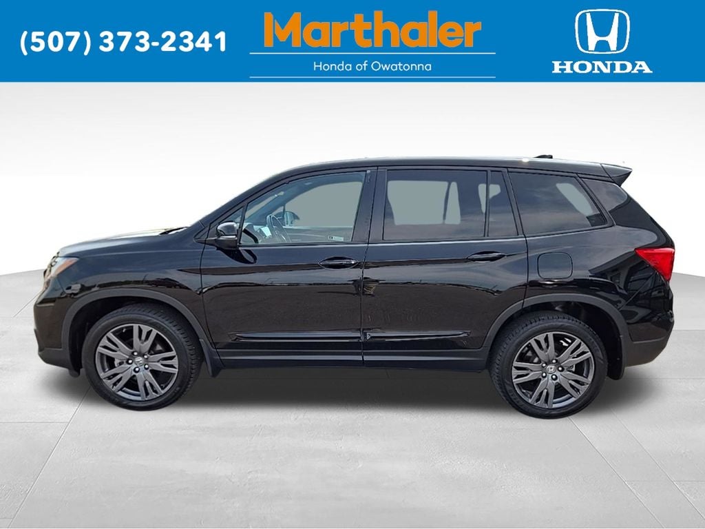 Used 2021 Honda Passport EX-L with VIN 5FNYF8H52MB000038 for sale in Owatonna, Minnesota