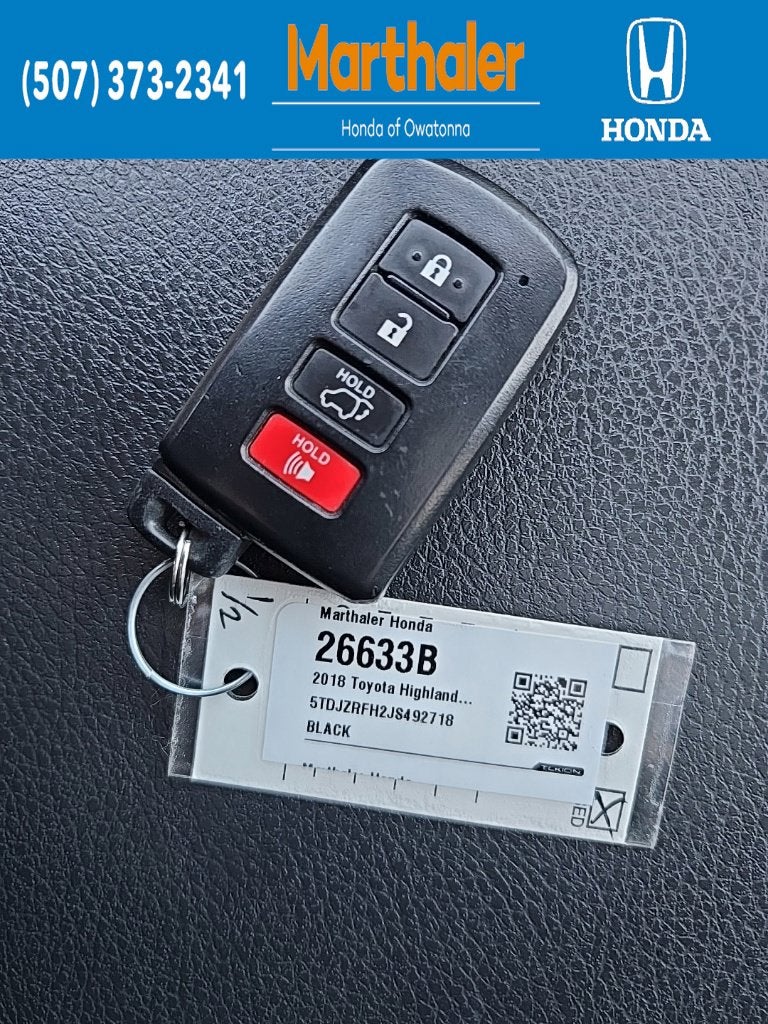 2018 Toyota Highlander XLE