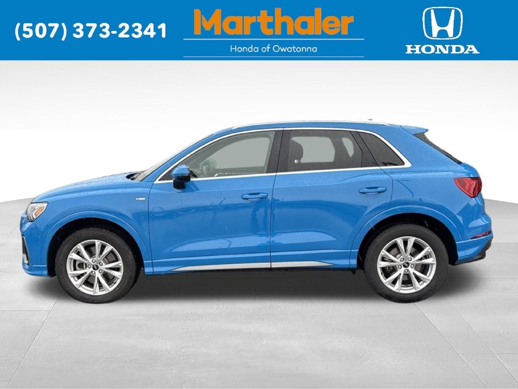 Used 2023 Audi Q3 S Line Premium with VIN WA1DECF32P1038575 for sale in Owatonna, Minnesota