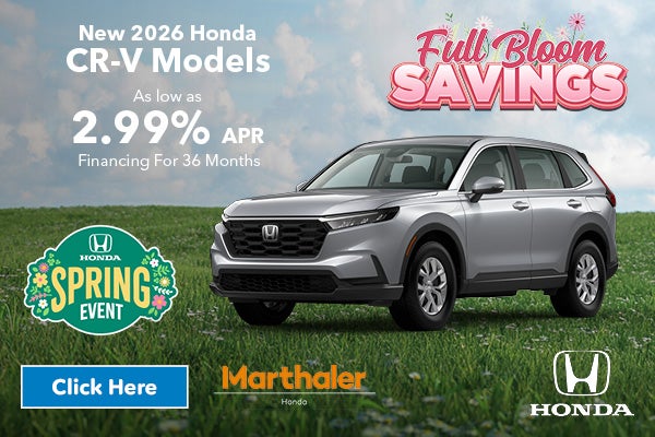 New 2026 Honda CR-V Models