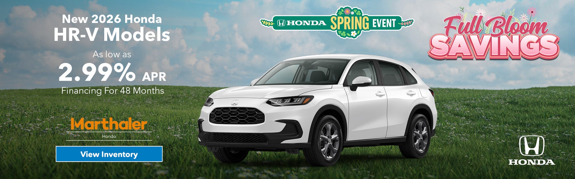 New 2026 Honda HR-V Models