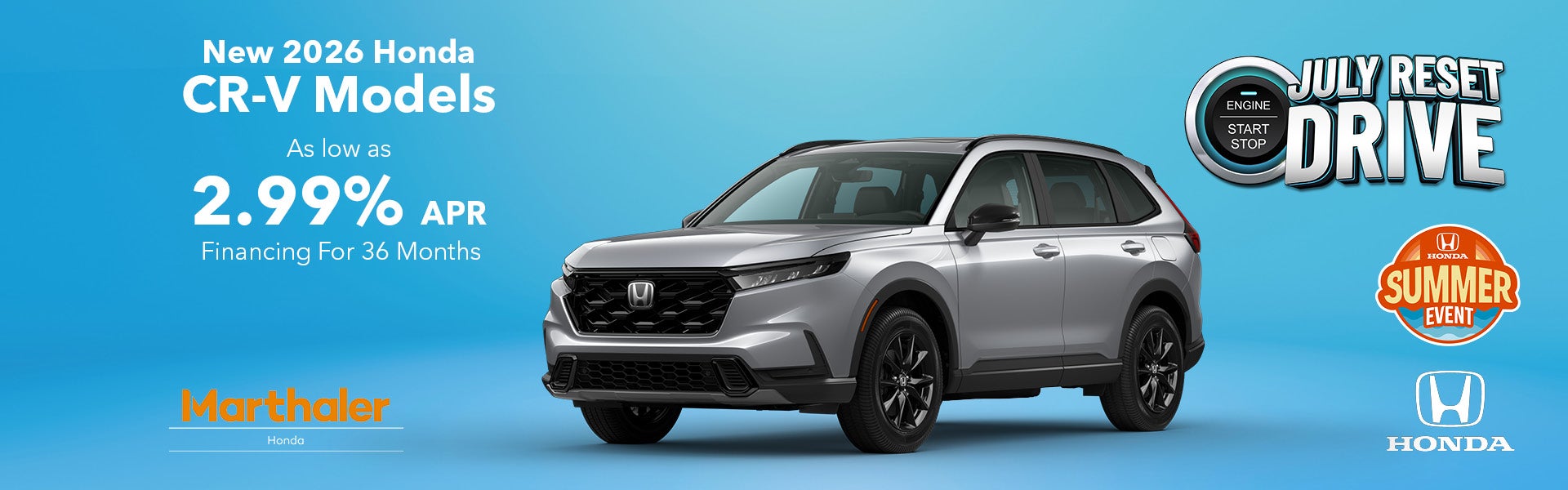 New 2026 Honda CR-V Models