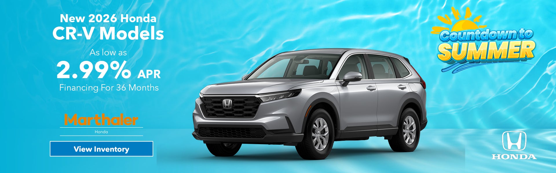New 2026 Honda CR-V Models