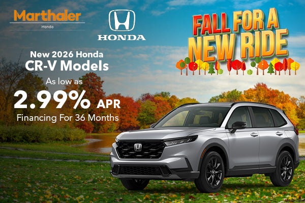 New 2026 Honda CR-V Models