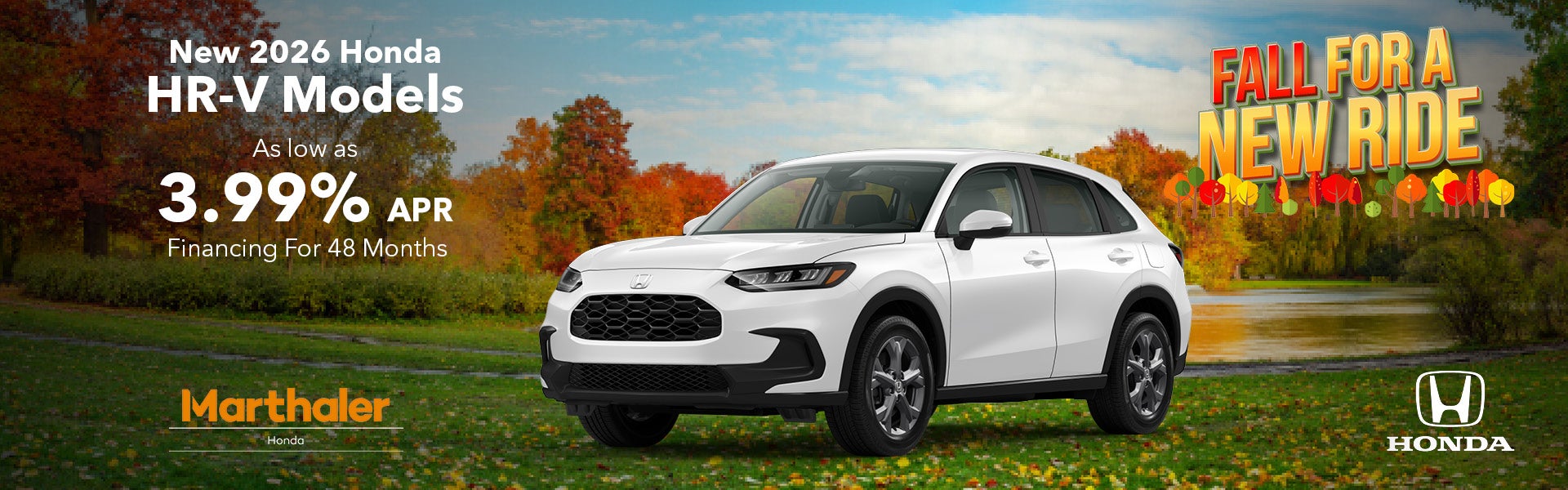 New 2026 Honda HR-V Models